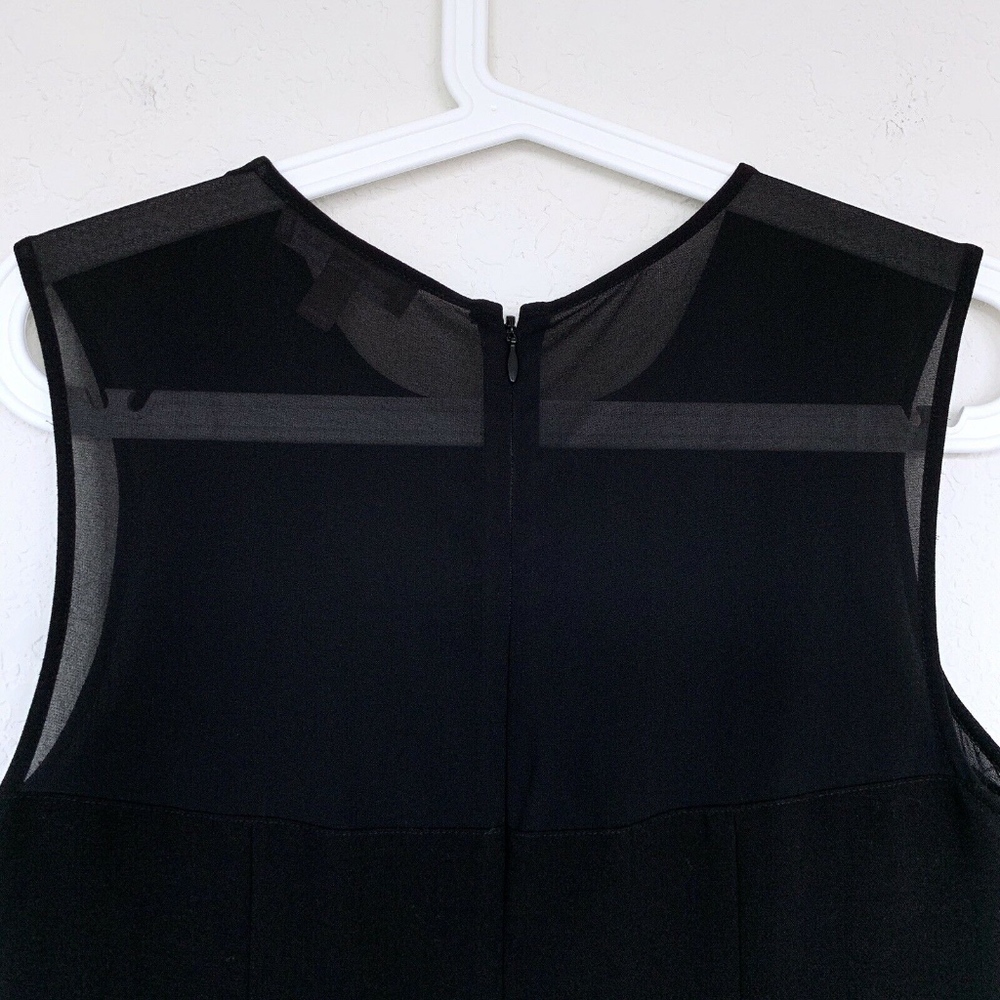 Banana Republic Black Coated Sheer Lace Dress - Picture 7 of 8